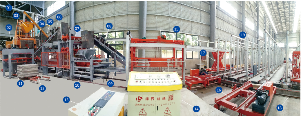 RGV Intelligent Shuttle Car Maintenance Kiln Fully Automatic Production Line